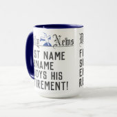 Pensioencadeau Mok (Voorkant links)