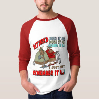 Pensioencadeaus en T-shirts met pensionering