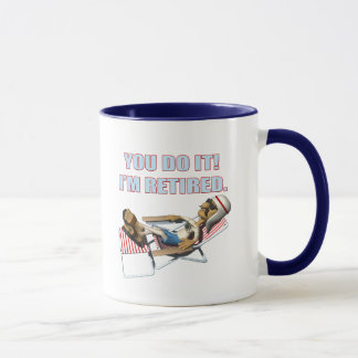 Pensioencadeaus en T-shirts met pensionering Mok
