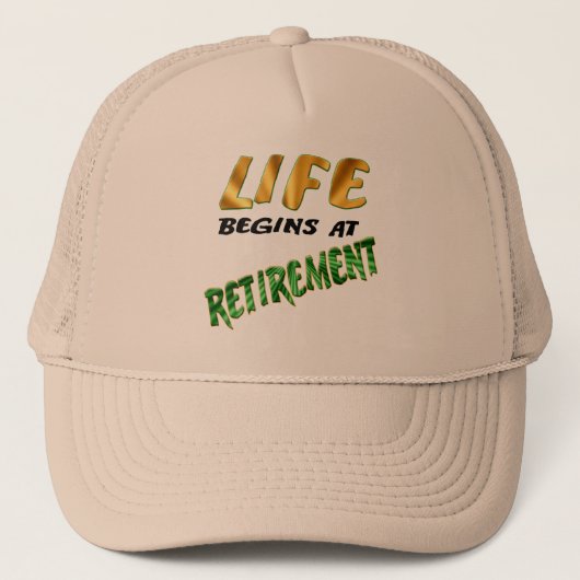 Pensioencadeaus en T-shirts met pensionering Trucker Pet (Voorkant)