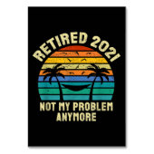 Pensioencadeaus in ruste 2021 kaart (Voorkant)