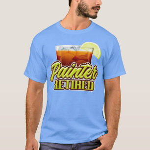 Pensioencadeaus voor schilders t-shirt