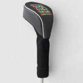 Pensioencategorie van 2025 in het Afstuderen Golfheadcover (Schuin)