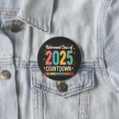 Pensioencategorie van 2025 in het Afstuderen Ronde Button 7,6 Cm (In situ)