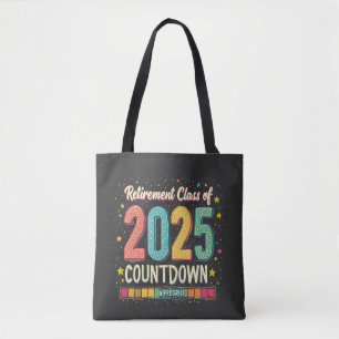 Pensioencategorie van 2025 in het Afstuderen Tote Bag