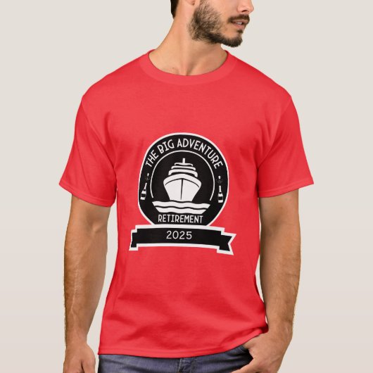 PENSIOENCRUISE T-SHIRT (Voorkant)