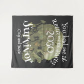 Pensioenfeest 2024 2025 2026 2027 2028 2029 wandkleed (Voorkant (horizontaal))