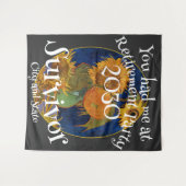 Pensioenfeest 2024 2025 2026 2027 2028 2029 wandkleed (Voorkant (horizontaal))