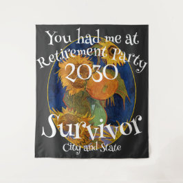 Pensioenfeest 2030 2031 2032 2034 2035 2036 wandkleed