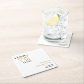 Pensioenfeest 30 jaar Cheers en bieren minimaal Kartonnen Onderzetters (Insitu)