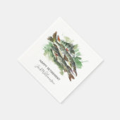 Pensioenfeest  | Aquarel Vis Servet (Hoek)