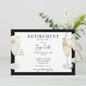 Pensioenfeest "dat is niet klote" Black II Kaart (Staand voorkant)