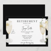 Pensioenfeest "dat is niet klote" Black II Kaart (Voorkant / Achterkant)