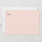 Pensioenfeest "dat niet zuigt" Pink & Black Kaart (Achterkant)