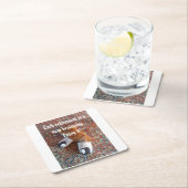 Pensioenfeest Ginger Cat Slaapslippers Coas Kartonnen Onderzetters (Insitu)