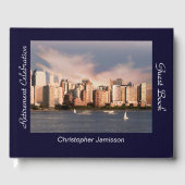 Pensioenfeest Inlogboek, NYC Skyline Gastenboek (Voorkant)