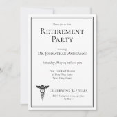 Pensioenfeest Medisch Dokter Kaart (Voorkant)