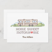 Pensioenfeest - Pas uw uitnodiging aan (Voorkant / Achterkant)