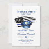 Pensioenfeest Politie Kaart (Voorkant)