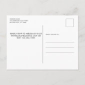 Pensioenfeest Politieagent Amerikaanse Vlag Uitnodiging Briefkaart (Achterkant)