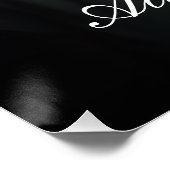 Pensioenfeest welkomstbord met foto perfect poster (Hoek)