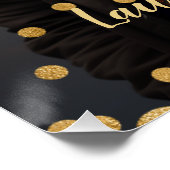 Pensioenfeest welkomstbord met foto perfect poster (Hoek)