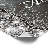 Pensioenfeest welkomstbord met foto perfect poster (Hoek)