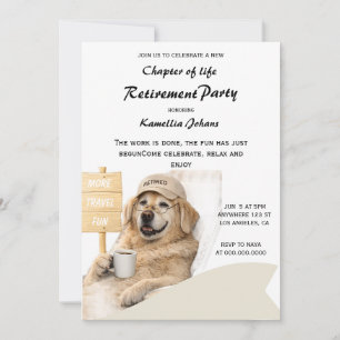 Pensioenfeestje – Meer Reizen, Meer Plezier Hond Kaart
