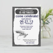 Pensioenfeestvieren voor de visserij kaart (Staand voorkant)