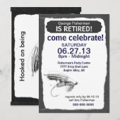 Pensioenfeestvieren voor de visserij kaart (Voorkant / Achterkant)