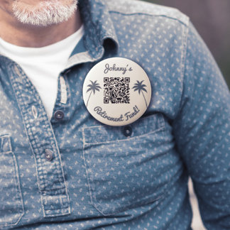 Pensioenfonds venmo qr-code ronde button 4,0 cm