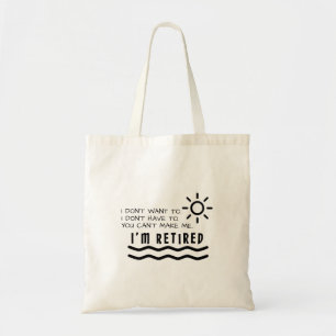 Pensioenfondsen grappig voor mannen Papa mama Tote Bag