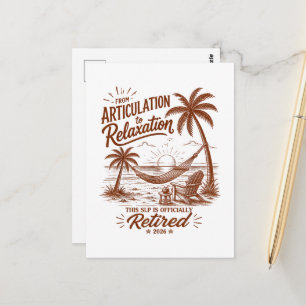 Pensioenformulier Articulatie naar Ontspanning 202 Briefkaart