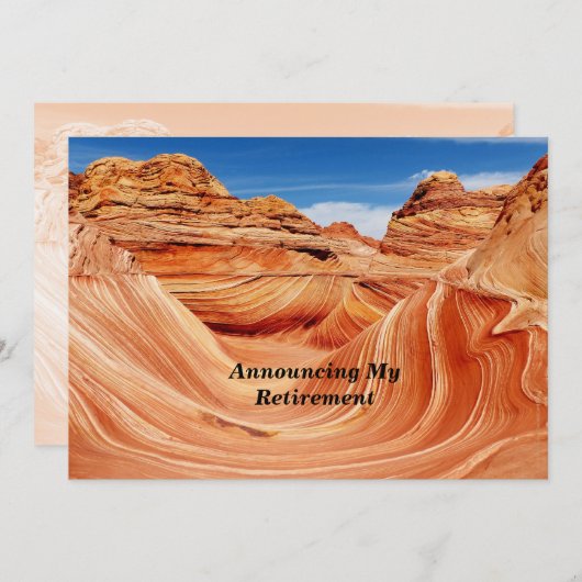 Pensioenfoto Paradijs Aankondiging (Voorkant / Achterkant)