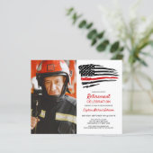 Pensioenfoto's van budgetbrandweerlieden (Staand voorkant)