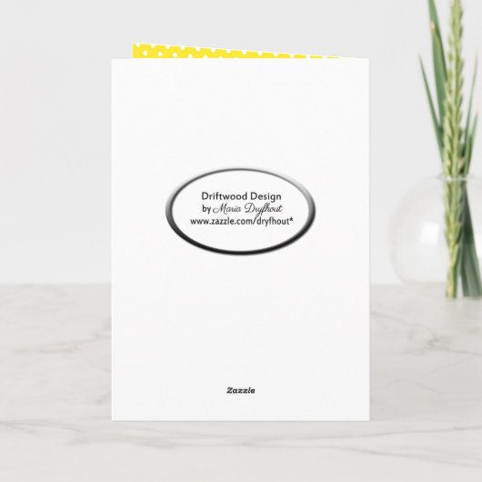 Pensioengele Teenslippers Kaart (Achterkant)