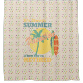 Pensioengelukzaligheid Douchegordijn (Voorkant)