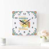 Pensioengelukzaligheid Het is altijd zomer Vierkante Klok (Huis)