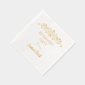  pensioengerechtigde folie servetten (Rechts)