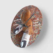 Pensioengeschenk Ginger Cat slippers Ronde Klok (Hoek)