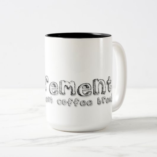 Pensioengeschenk Koffiepauze Pensioenofferte Mok (Voorkant rechts)