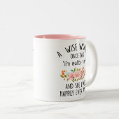 Pensioengeschenken voor vrouwen, Grappige pensioen Tweekleurige Koffiemok (Voorkant rechts)