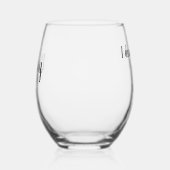 Pensioengeschenken voor vrouwen, pensioengeschenke wijnglas zonder voet (Rechts)