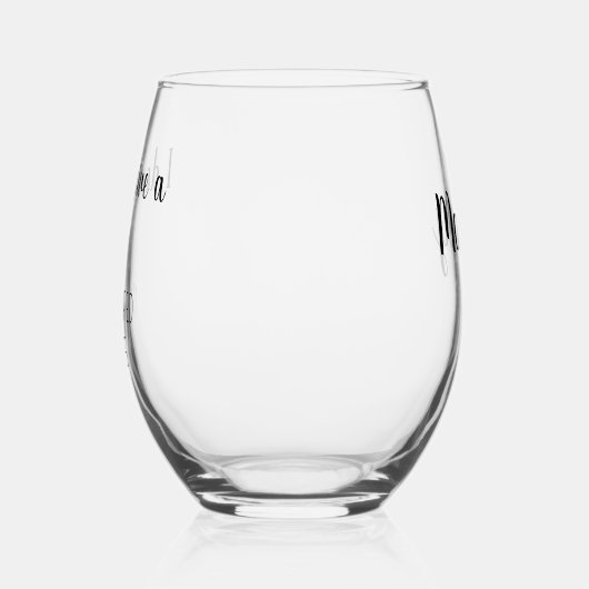 Pensioengeschenken voor vrouwen, pensioengeschenke wijnglas zonder voet (Links)