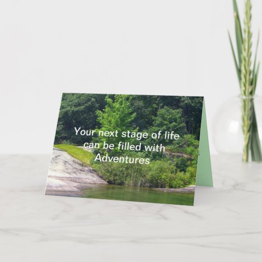 Pensioenkaart - de volgende levensfase kaart (Voorkant)