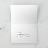 Pensioenkaart Kaart (Binnen)