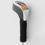 Pensioenklas van 2025 Aftelling In Uitvoering  Golfheadcover (Schuin)