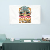 Pensioenklas van 2025 Aftelling is bezig  Spandoek (Beurs)