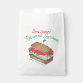 Pensioenlunch Lunch Turkije Club Sandwich Bedankzakje (Voorkant)