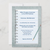 Pensioennota blokkeren kaart (Voorkant)